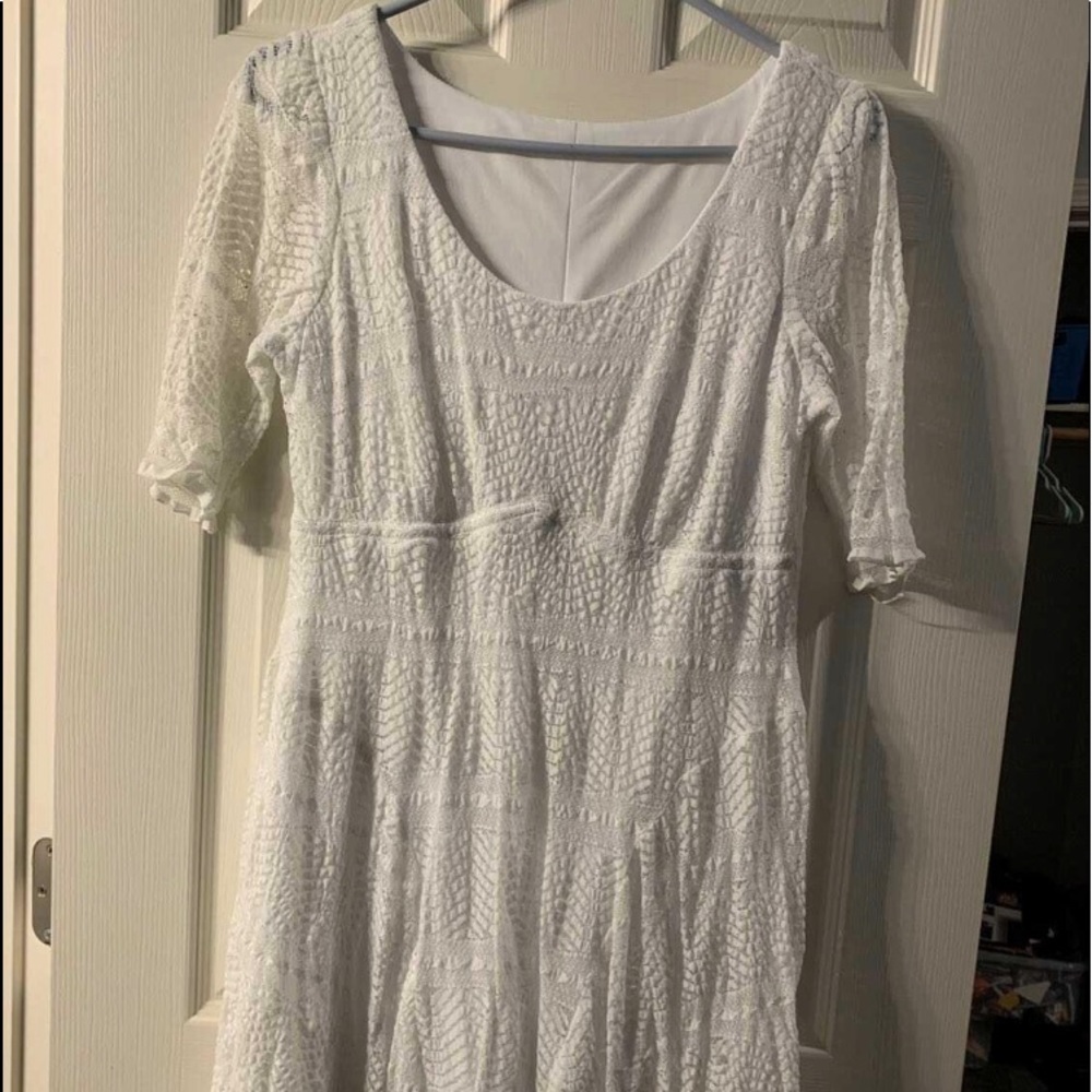 White dress